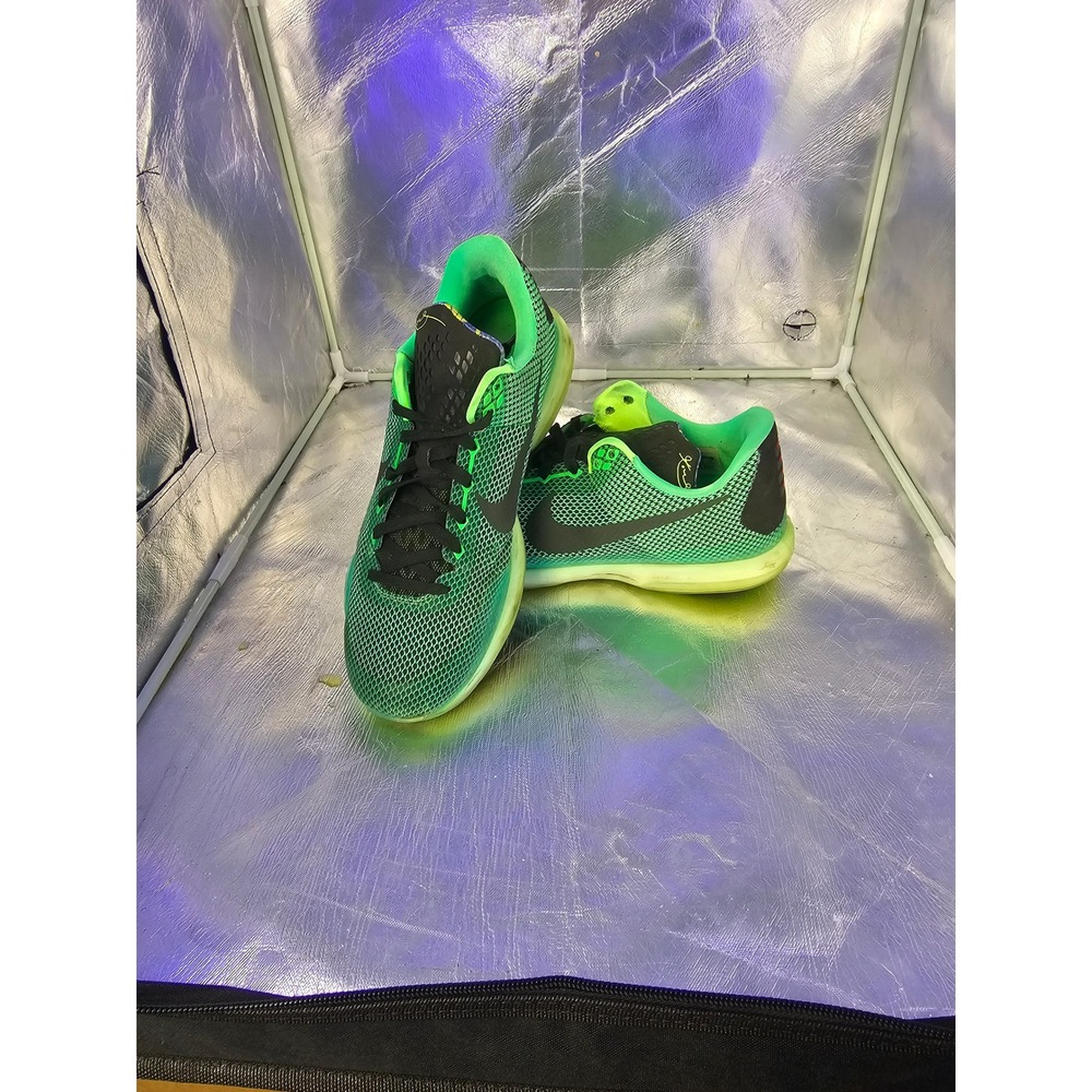 Nike Kobe 10 EP Vino Poison Green Sequoia Black Basketball Shoes 705317-333 11